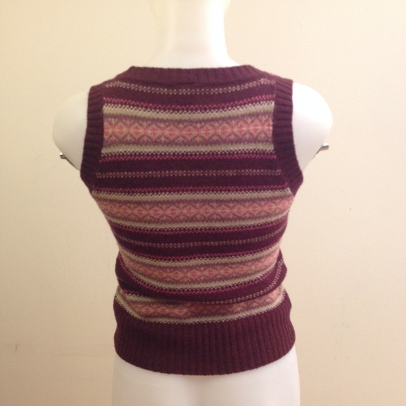 Gap lamb's wool round neck vest - Picture 3 of 3